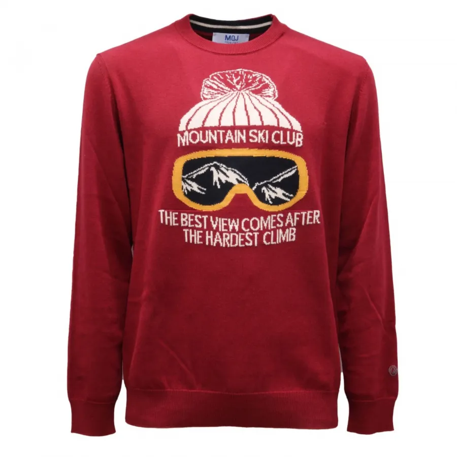 5680AI maglione uomo MQJ man cotton/wool sweater red