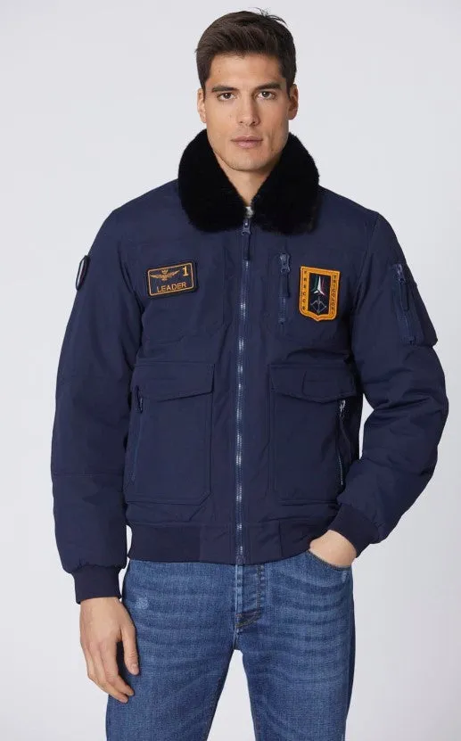 Aeronautica militare Iconica giacca Pilot collo ri