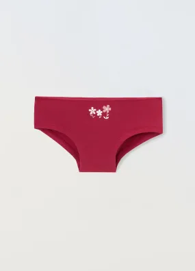 BLUKIDS  Pack 5 culotte in jersey di cotone stretch bambina