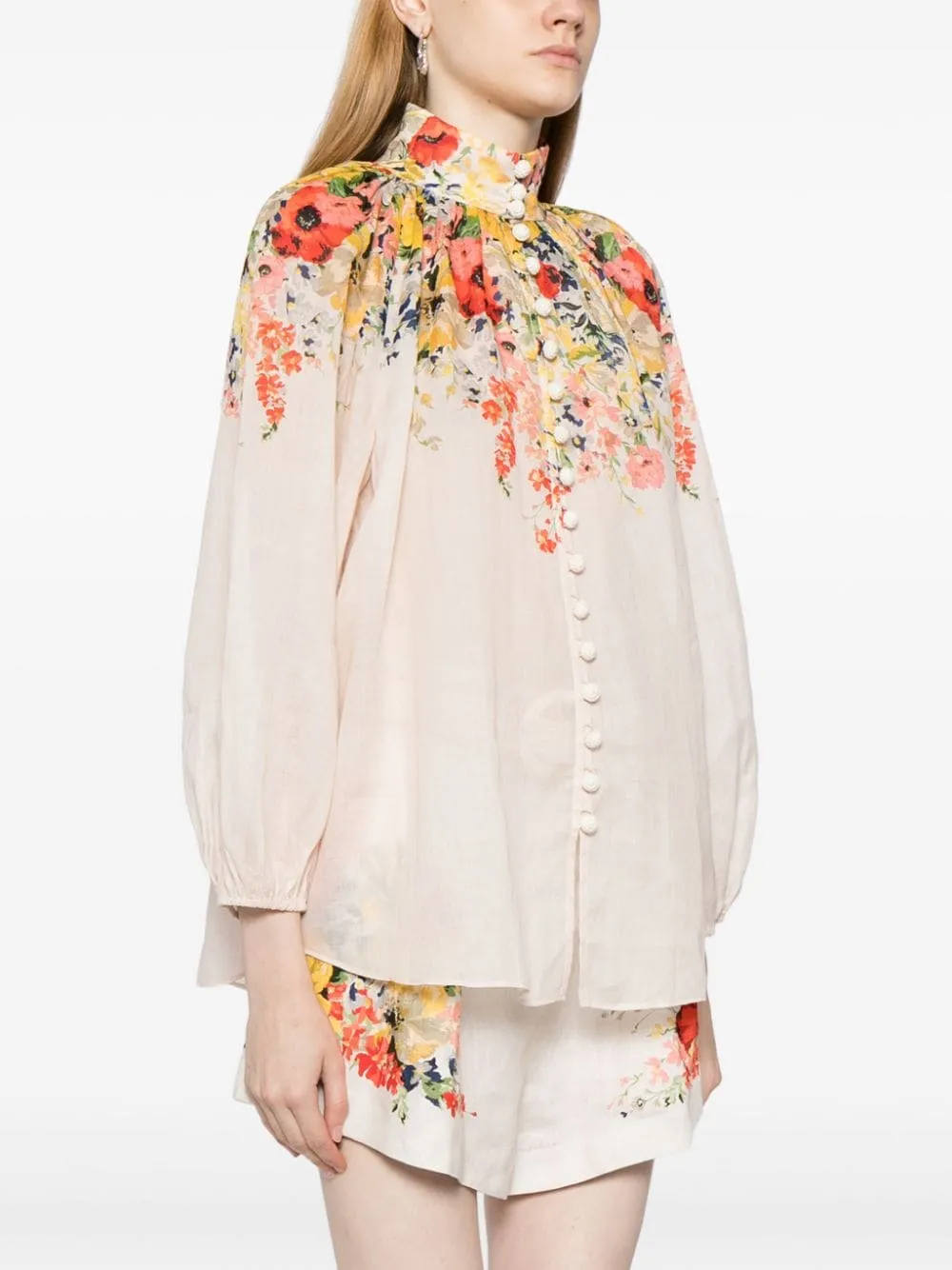 Blusa Alight Billow a fiori
