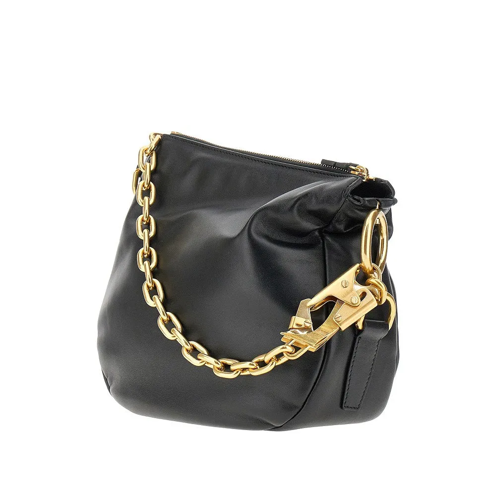 Borsa 'Knight' piccola in nappa