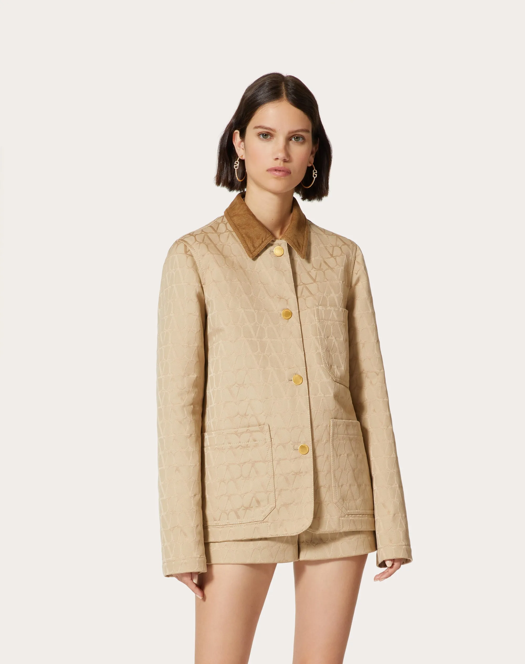 CABAN IN COTTON CORDURA TOILE ICONOGRAPHE