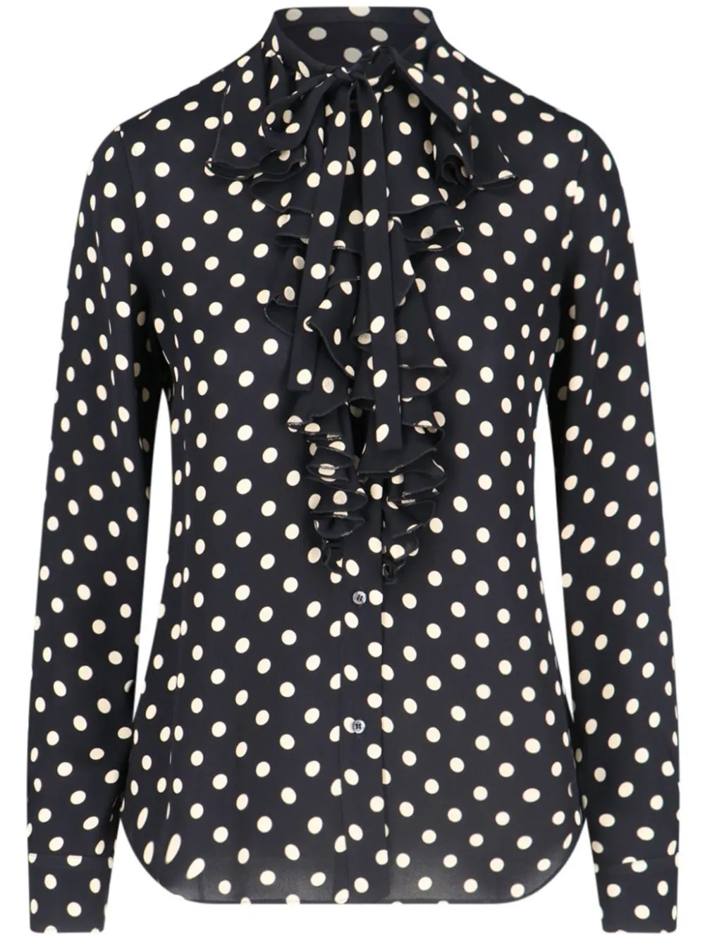Camicia a pois
