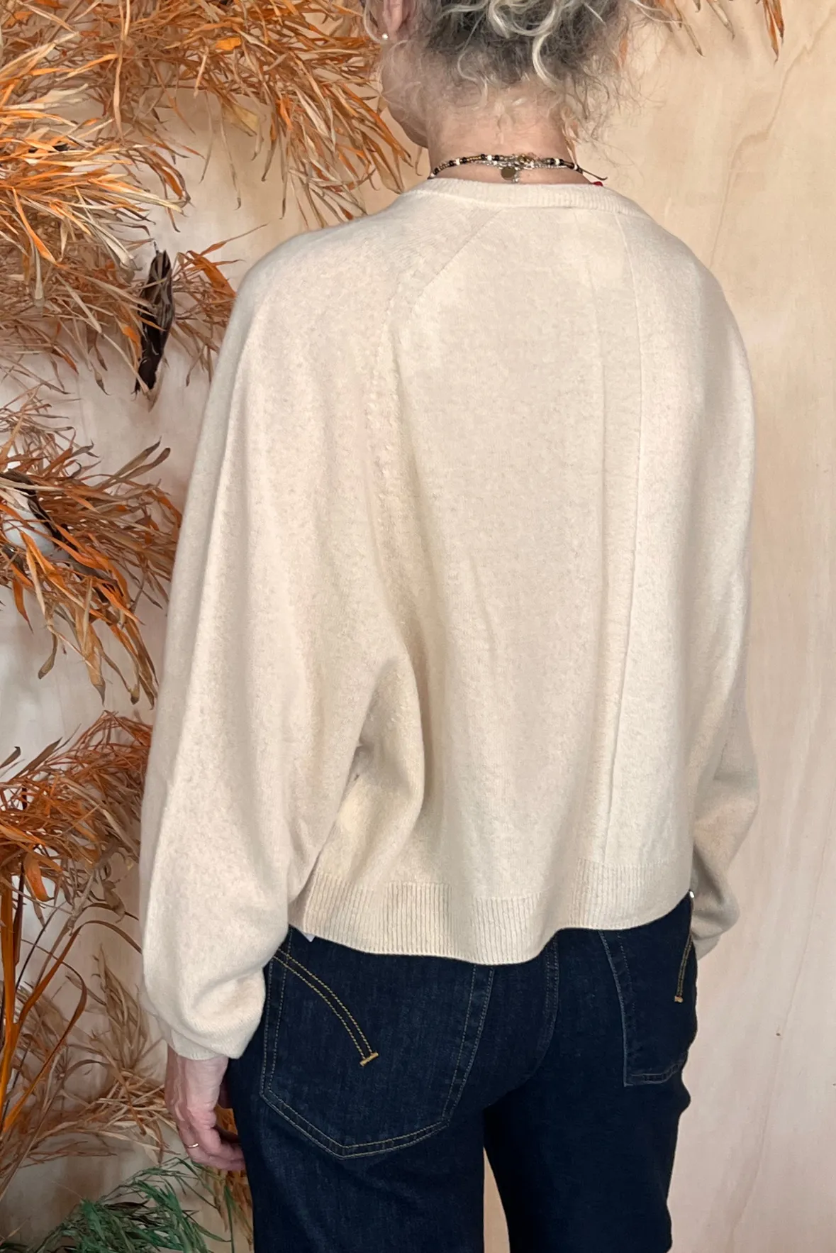 Cardigan over