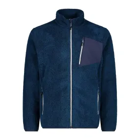 CMP PILE MAN JACKET BLU