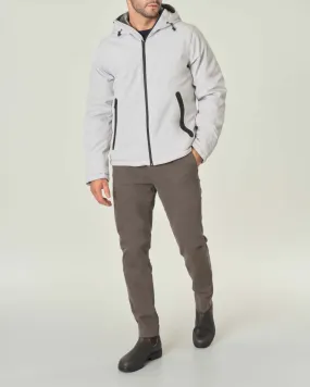 Giubbino ghiaccio in tessuto tecnico stretch con eco imbottitura DuPont Sorona