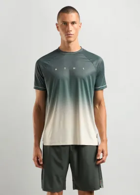 HOLISTIC  T-shirt girocollo in tessuto tecnico uomo