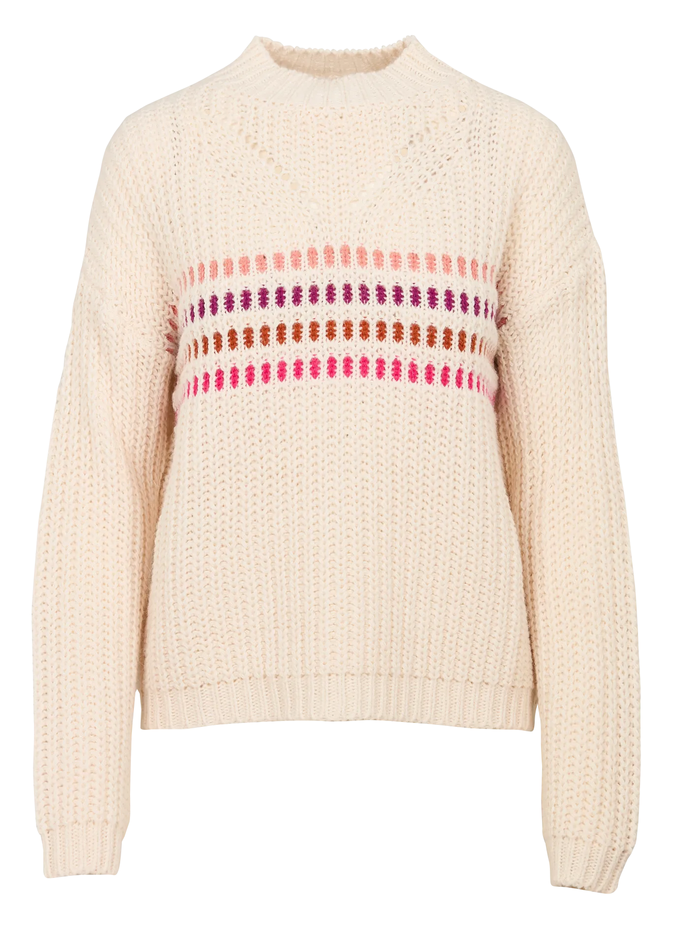  LA FEE MARABOUTEE   Maglione corto con collo alto | Rosa