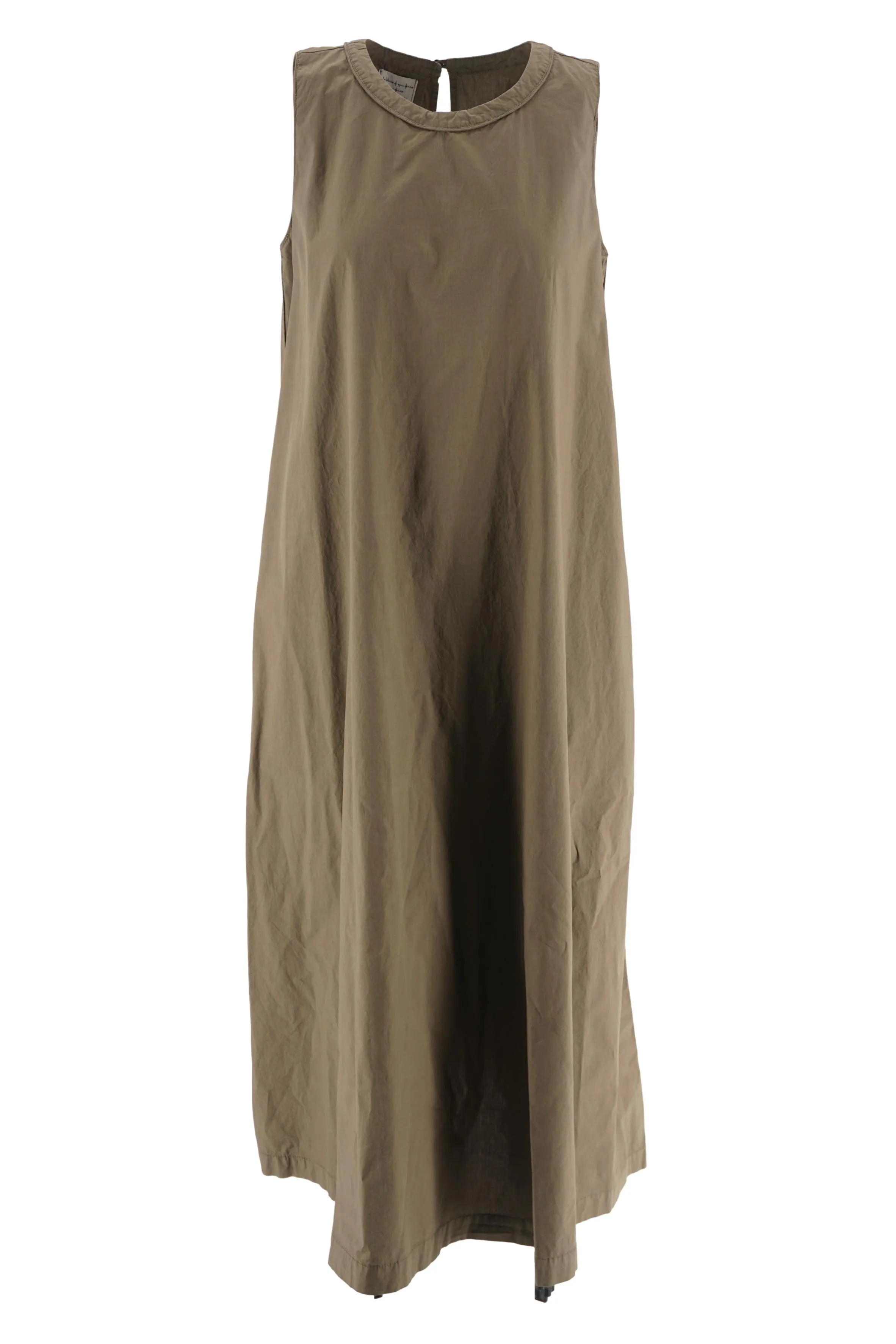 Long Dress in Cotton / Green