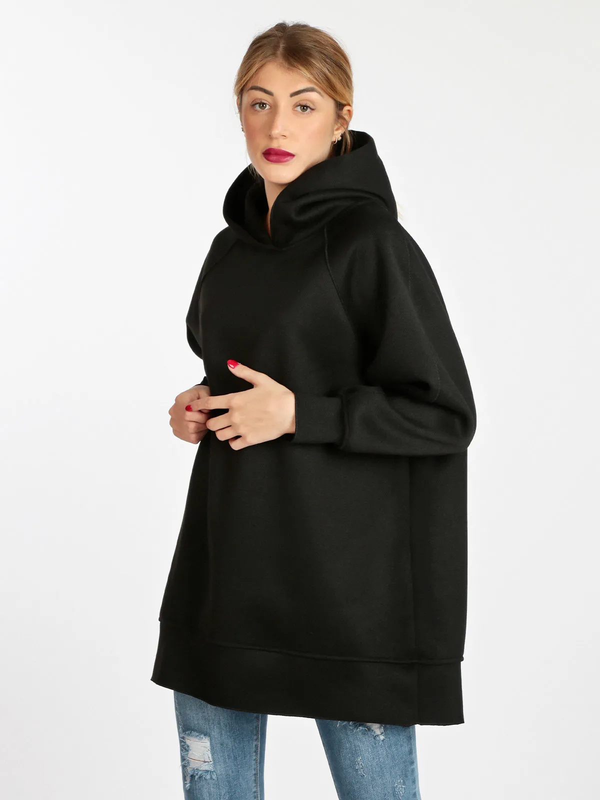 Lumina Maxi sweat femme à capuche