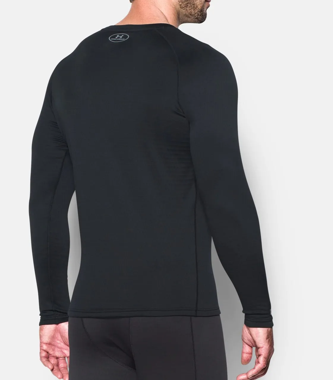 Maglietta Under Armour Coldgear Base 2.0 da uomo nera