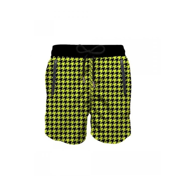 Mc2 Saint Barth Boxer Mare Tessuto Leggero Con Tasche Zip