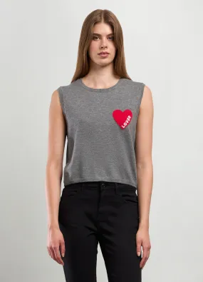 NICE & CHIC  Gilet tricot in misto viscosa donna