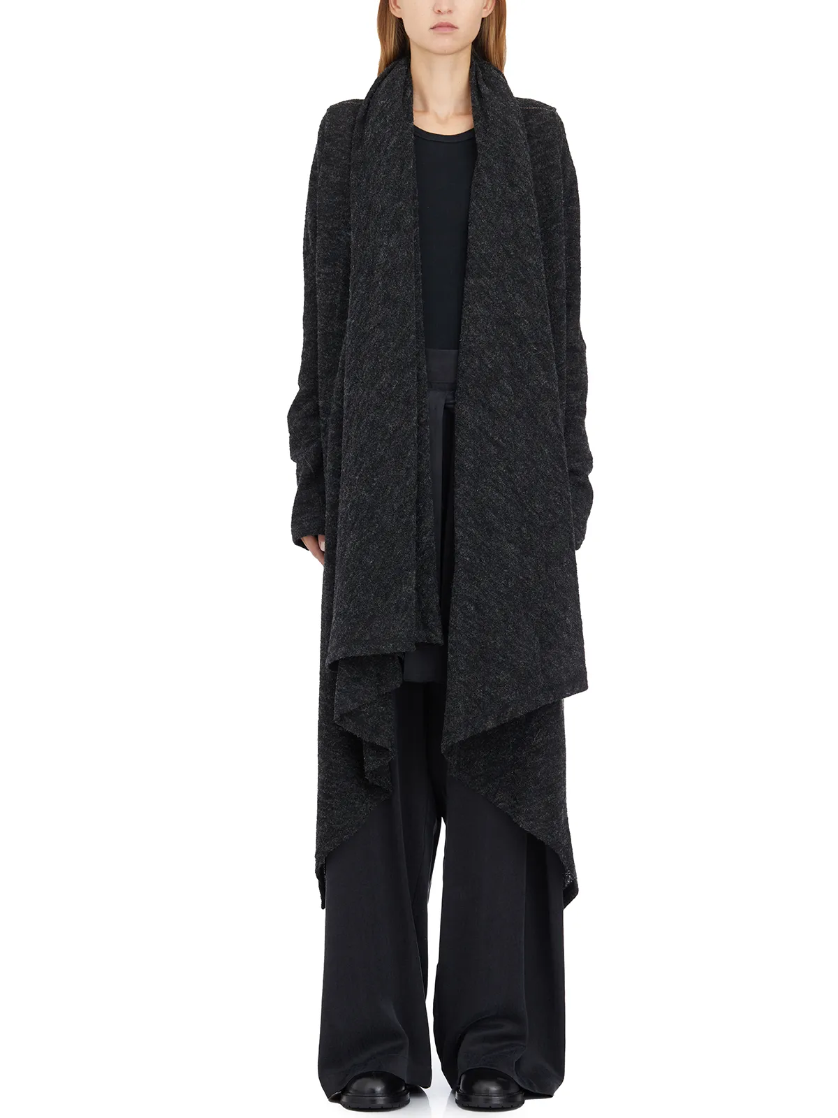 NOSTRASANTISSIMA  CARDIGAN LUNGO IN LANA LEGGERA 