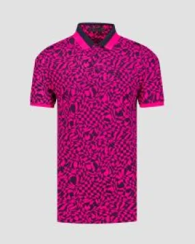 Polo da uomo G/Fore Mini Stars Ribcollar Tech