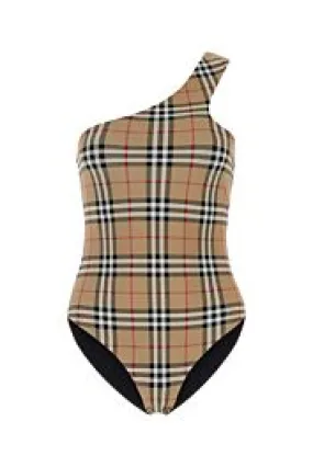 Printed stretch nylon swimsuit    