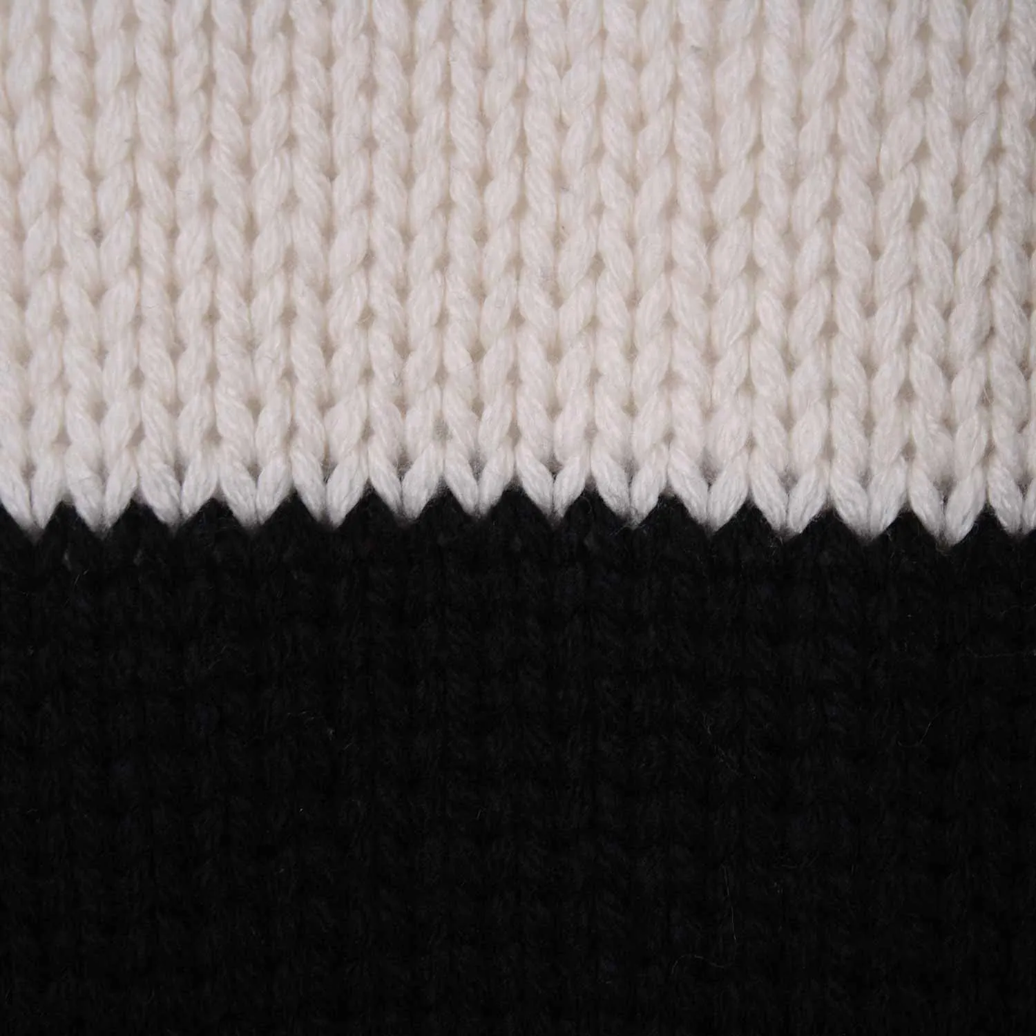 Pullover Girl Nero E Bianco