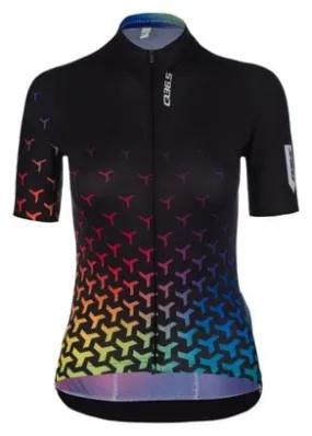 Q36.5 G1 Good Vibes 2.0 Maglia donna manica corta Nero/Multi