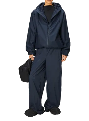  RAINS   Impermeabile dritto a collo alto con cappuccio | Blu