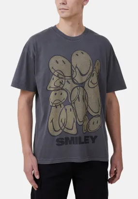 SMILEY - T-shirt con stampa