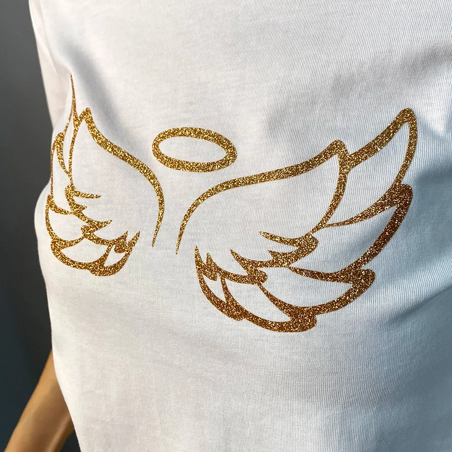 T-Shirt Angelo glitter