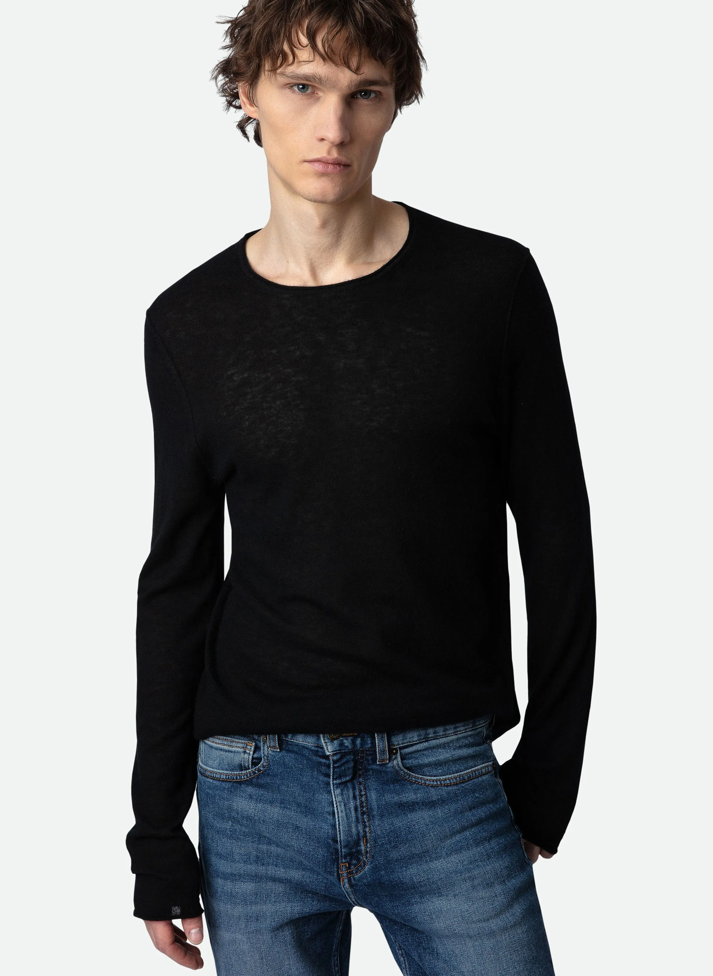  ZADIG&VOLTAIRE   TEISS - Maglione scollo tondo in cashmere | Nero